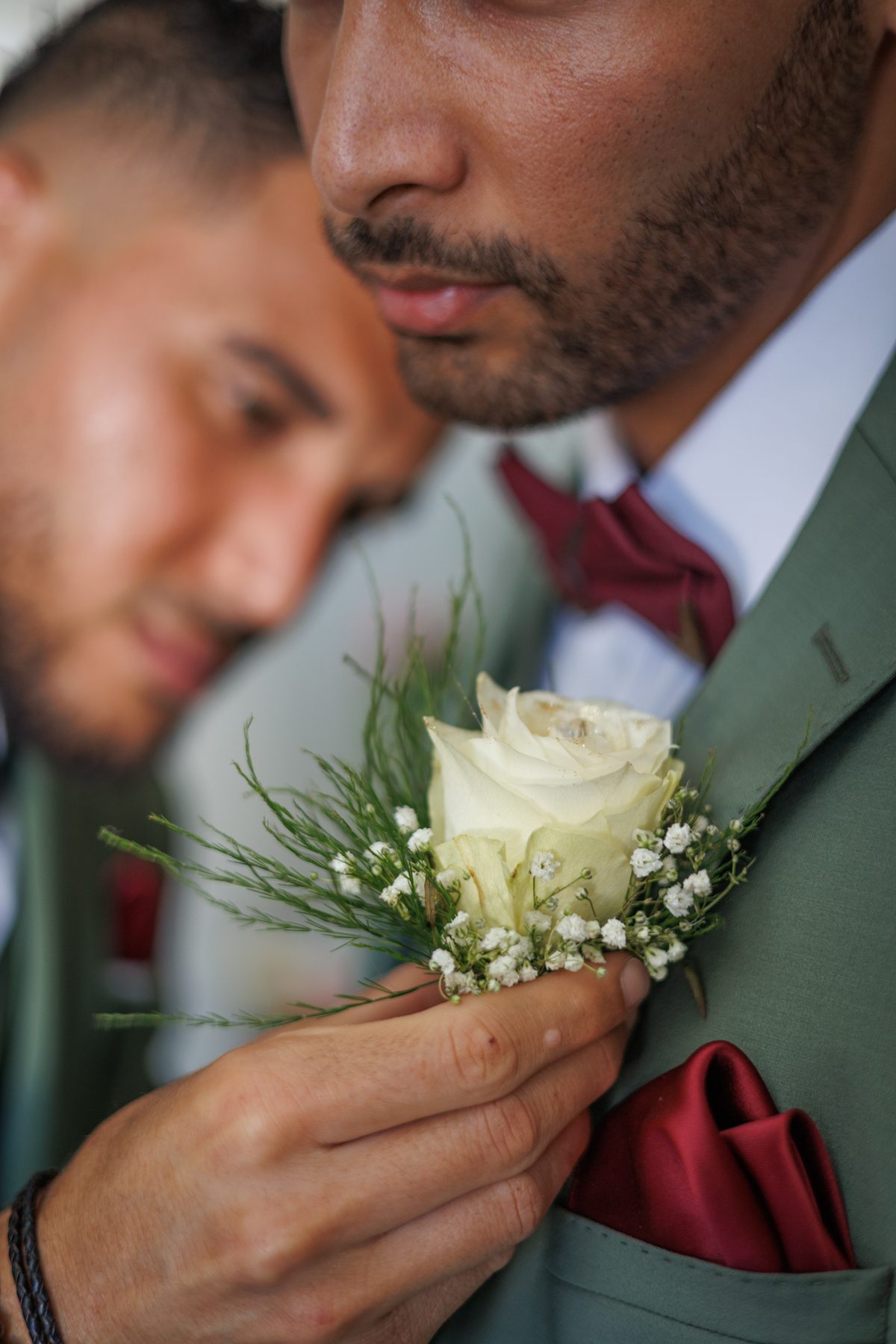 Boutonnière du marié